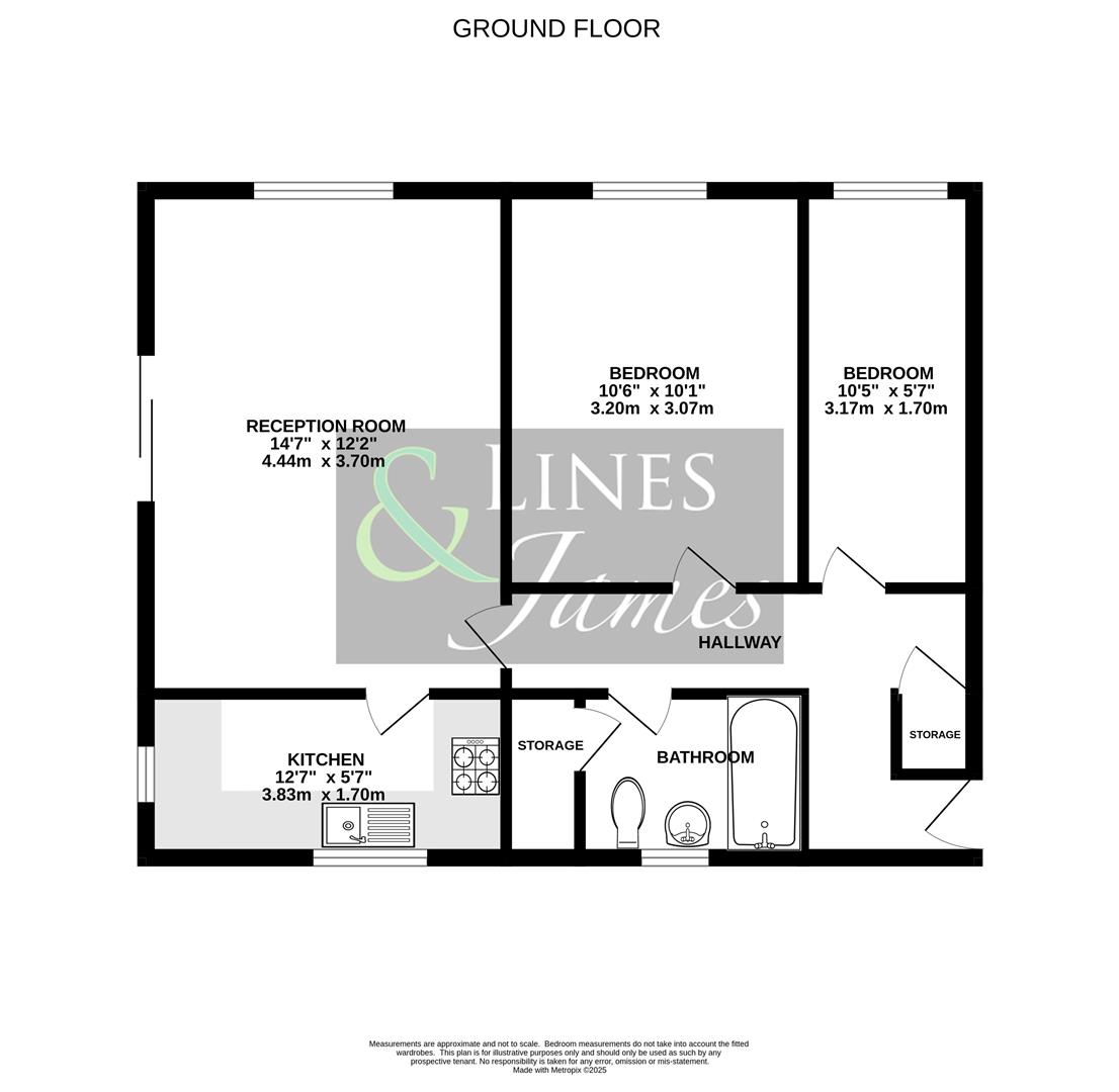 Floorplan for Tanyard Close, Horsham